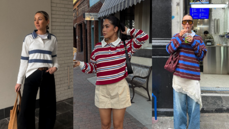 Looks com camisa polo listrada