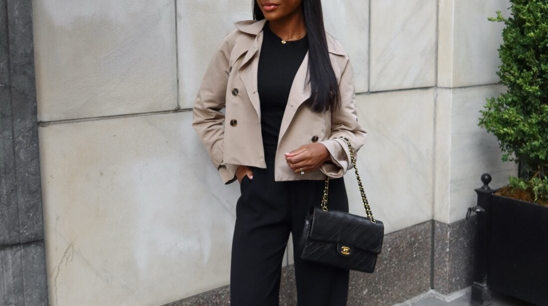 casaco trench coat curto