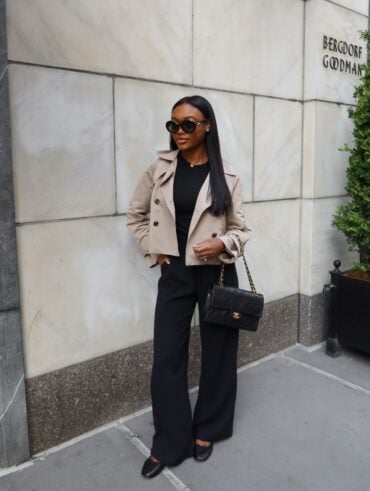 casaco trench coat curto