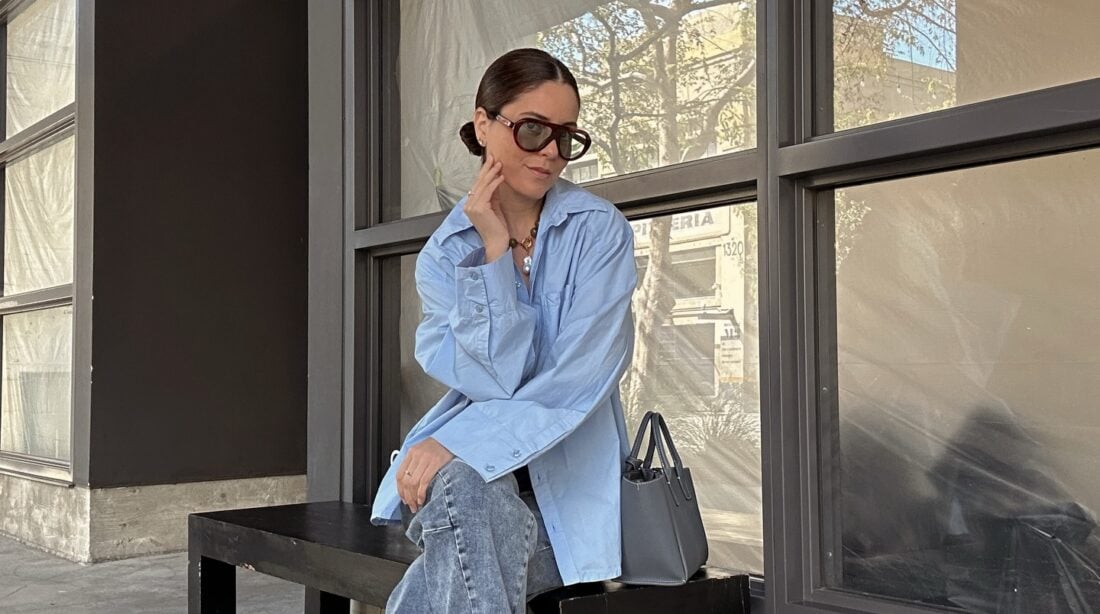 Look com tênis no inverno
