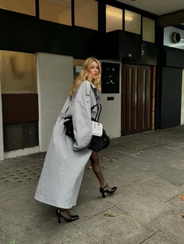 looks com salto alto para o inverno